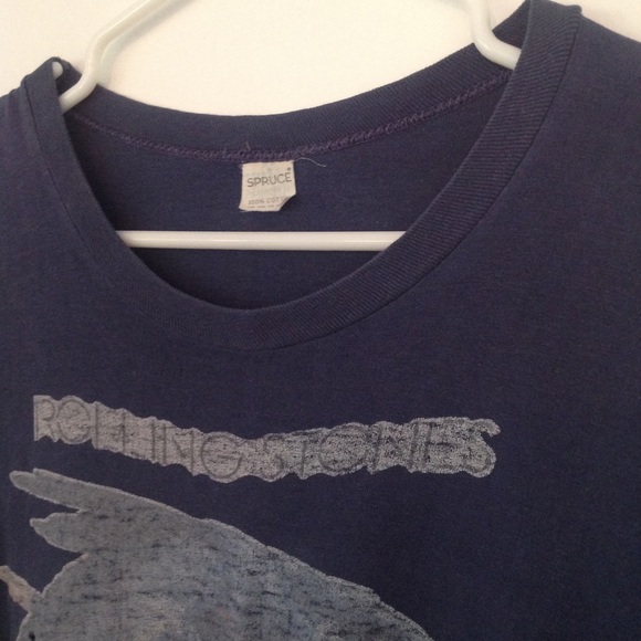 RARE Vintage 1975 Rolling Stones Tour T-shirt - Picture 3 of 4